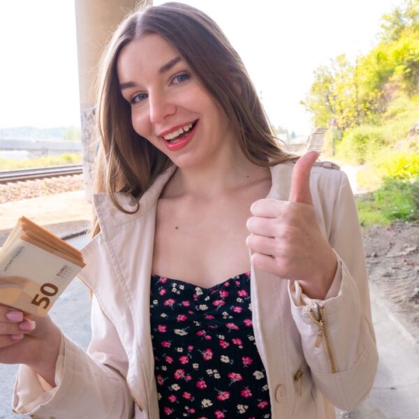 Shy and Tight Outdoor Fuck