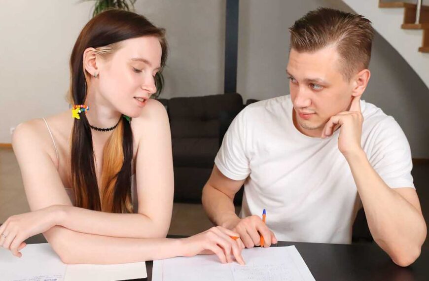 Hard Sex After Doing Homework