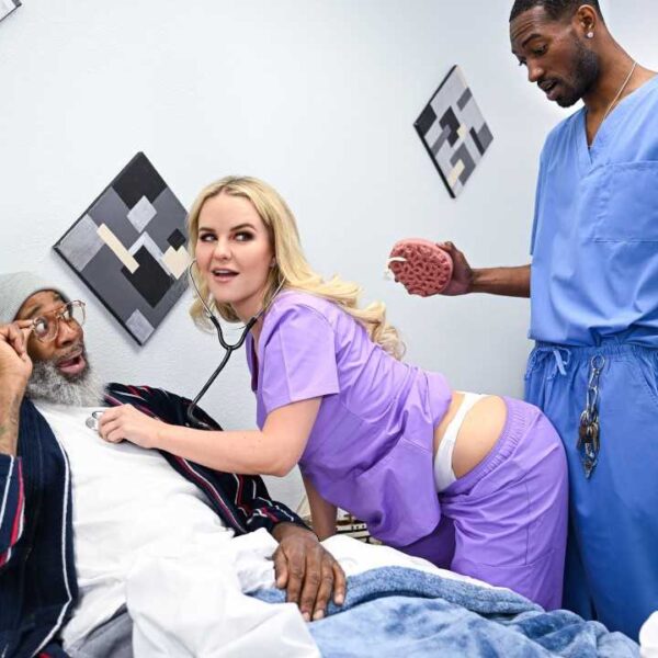 AssIsted Living Nurse Does Anal