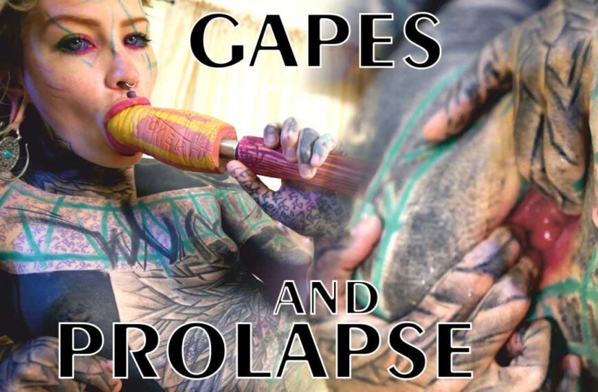 Tattoo Girl Masturbating Fingering Her Pussy And Ass