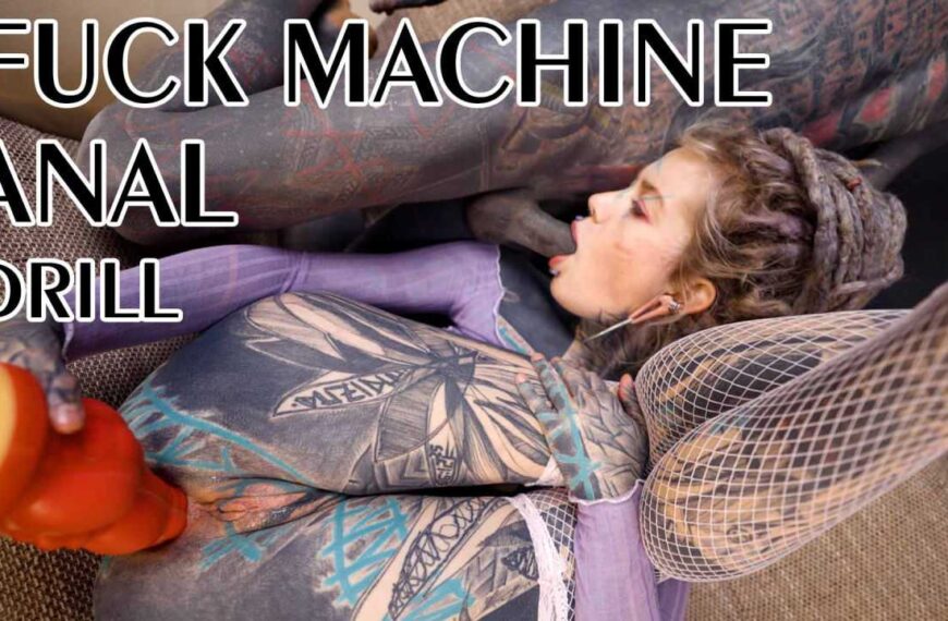 Anuskatzz Gets A Butt Fucking With Toys Dick And Machine