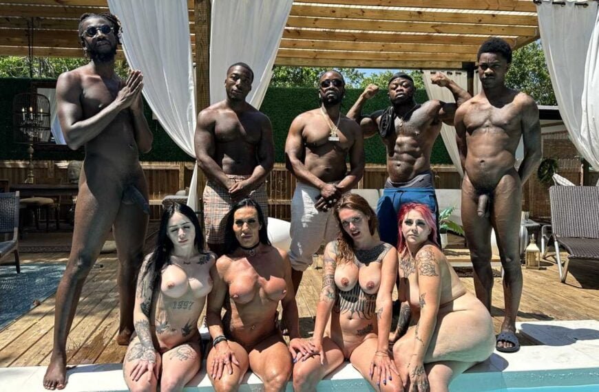 Miami Xbiz 2023 Flourish House Outdoor Amateur Orgy