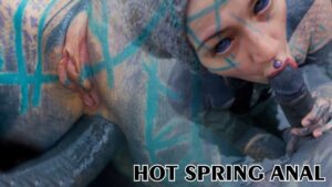 Hot Spring Anal Outdoor Public Anal Fucking