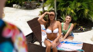 Mom And Stepdaughter Cottage Life