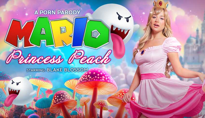 Mario Princess Peach A Porn Parody