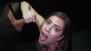 Alexis Abbey'S First Gloryhole
