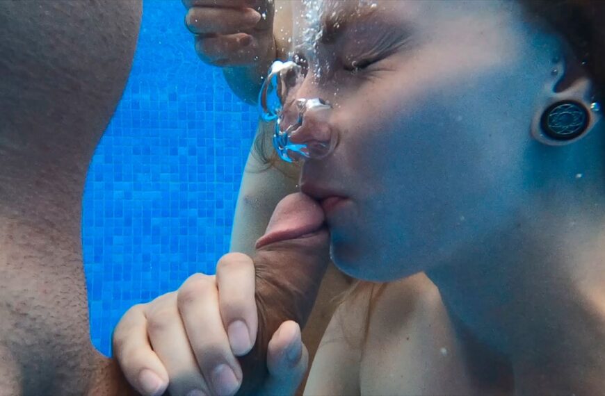 Threesome At The Pool