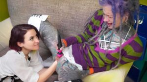 Miss Flora Works Her Fist Inside Anuskatzz Tight Asshole