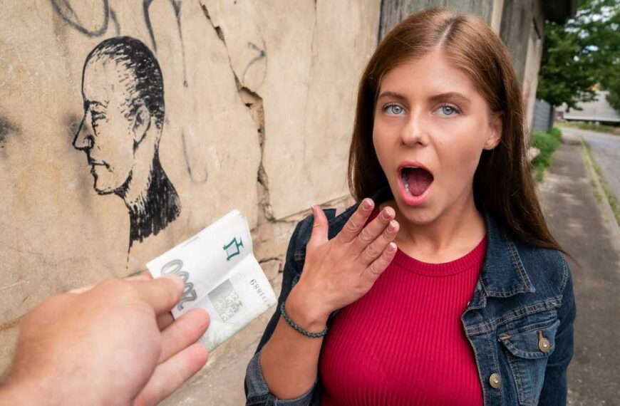 Fucked Outside For Cash