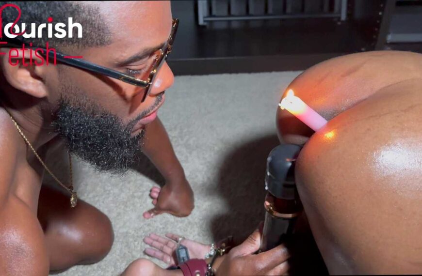 Closet Bdsm Cuffs And Wax To Princesa Cairo