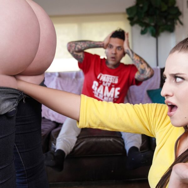 Horny Cosplay Cutie Fists Gorgeous Ginger Goddess