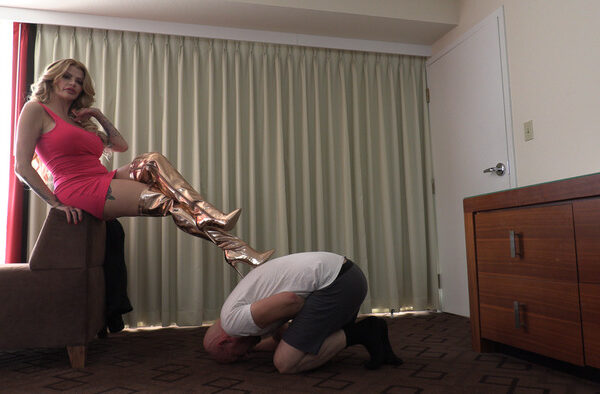 Joslyn James Puts Him To The Test With 30 Kicks To The Balls