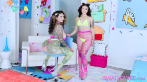 Nicole and Arabelle'S Summertime Suck Fest