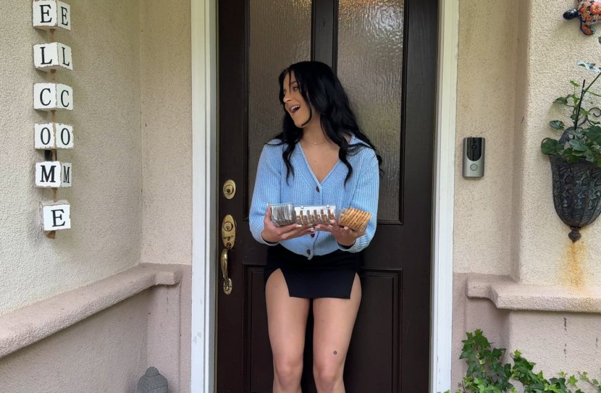 Serena Sterling Gets Her Cookie Frosted By Porn Dude