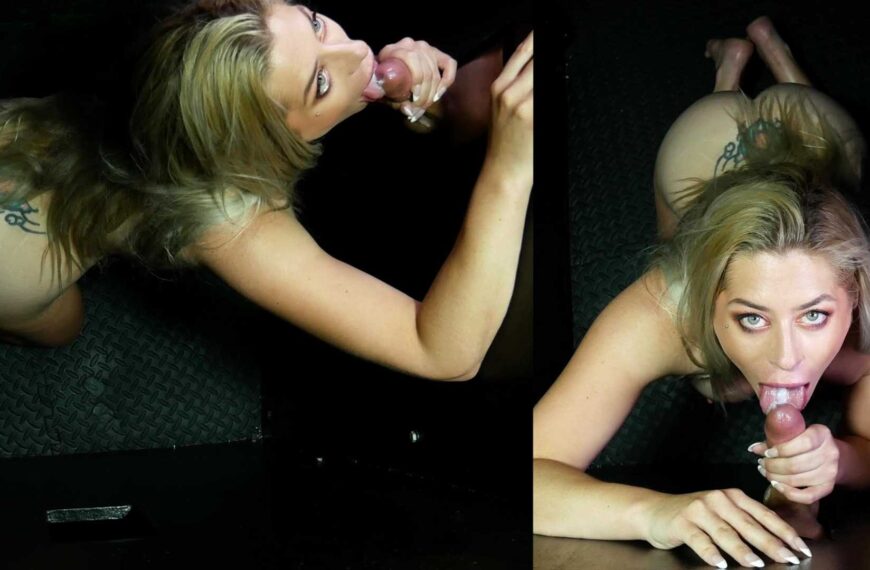 Bambi Blitz's First Gloryhole Pov