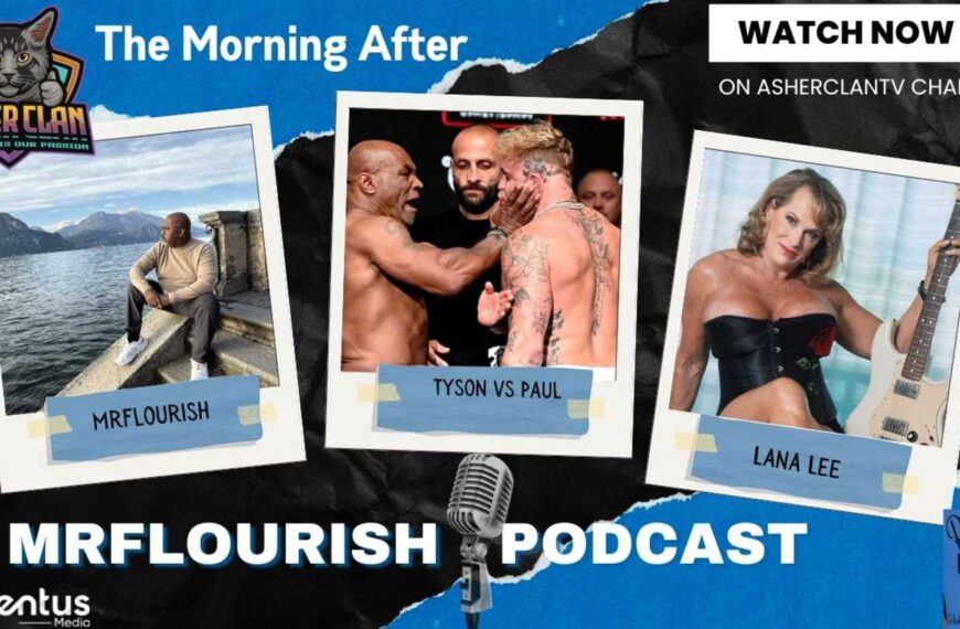 Mrflourish Podcast "The Morning After" Guest Lana Lee