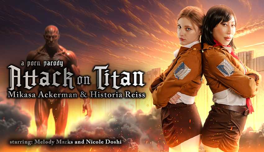 Attack On Titan Mikasa Ackerman and Historia Reiss A Porn Parody