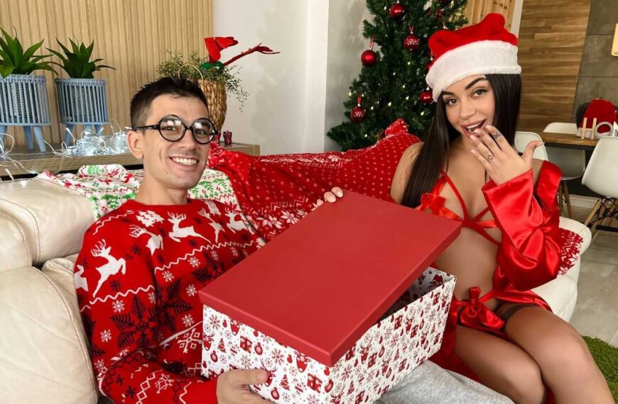 A Christmas Surprise From My Boyfriend's Roommate