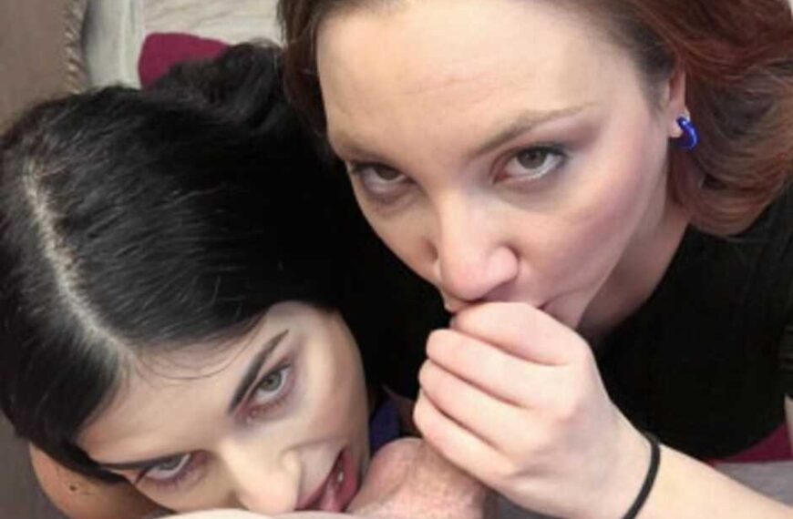 Anna Shares A Hard Shaft With Ally Lust