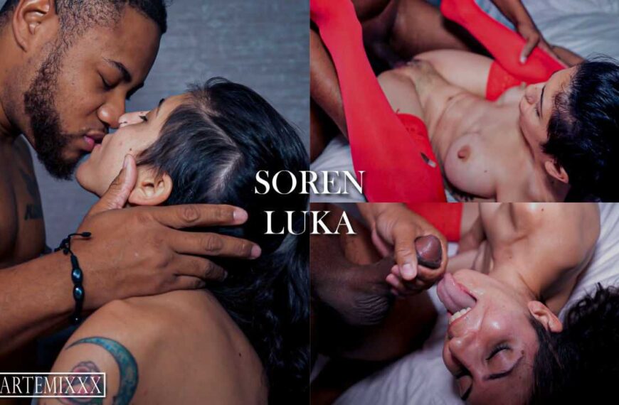 Soren Luka Takes A Bbc Facial