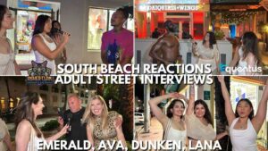 Flourish 4 Girls Reactions On South Beach Part 1 Emerald Ava Dunken Lana