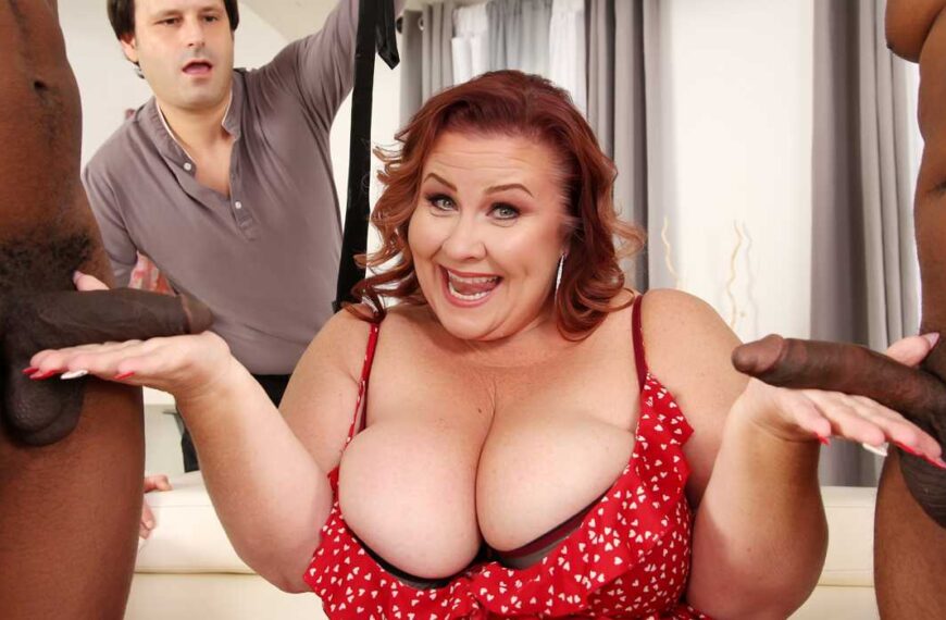 Lynn Is Gifted Two Black Cocks For Her Anniversary