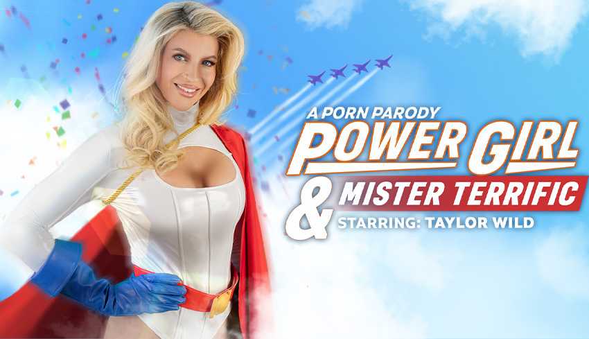 Power Girl and Mister Terrific A Porn Parody