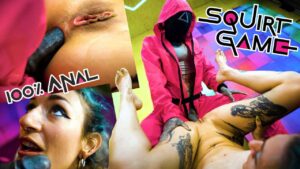 Squirt Game Tattooed Vixen's Deadly Challenge