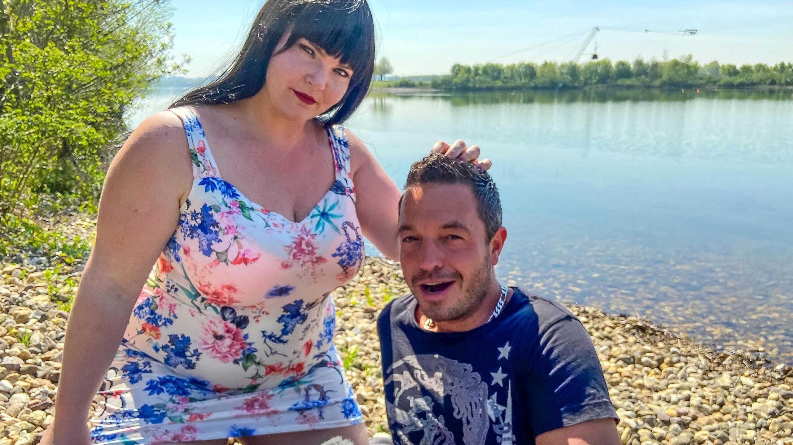 Samantha Kiss Gets Railed By The River