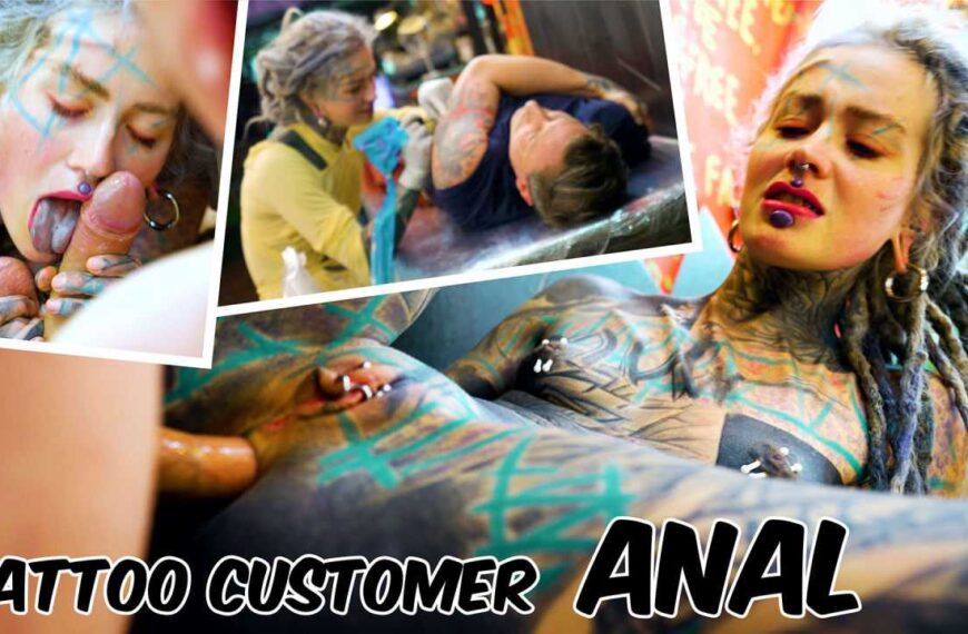 Tattoo Customer Gets More Than Ink With Anuskatzz