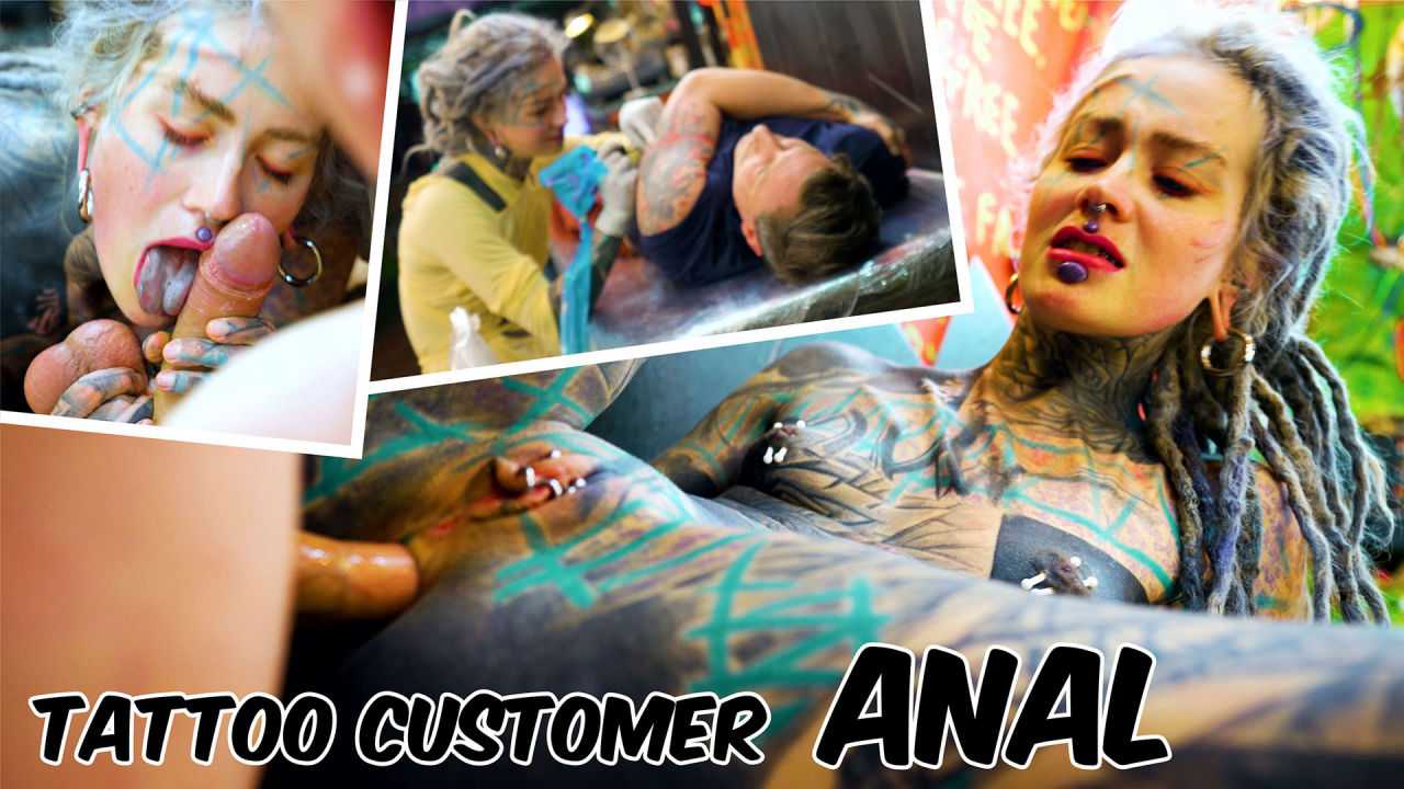 Tattoo Customer Gets More Than Ink With Anuskatzz
