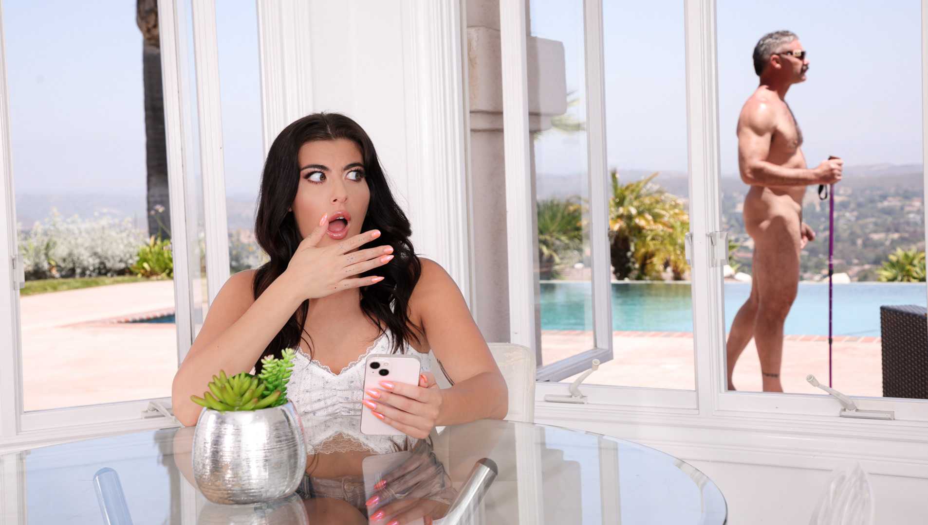 My Neighbor's A Nudist! 02 Gal Ritchie and Charles Dera