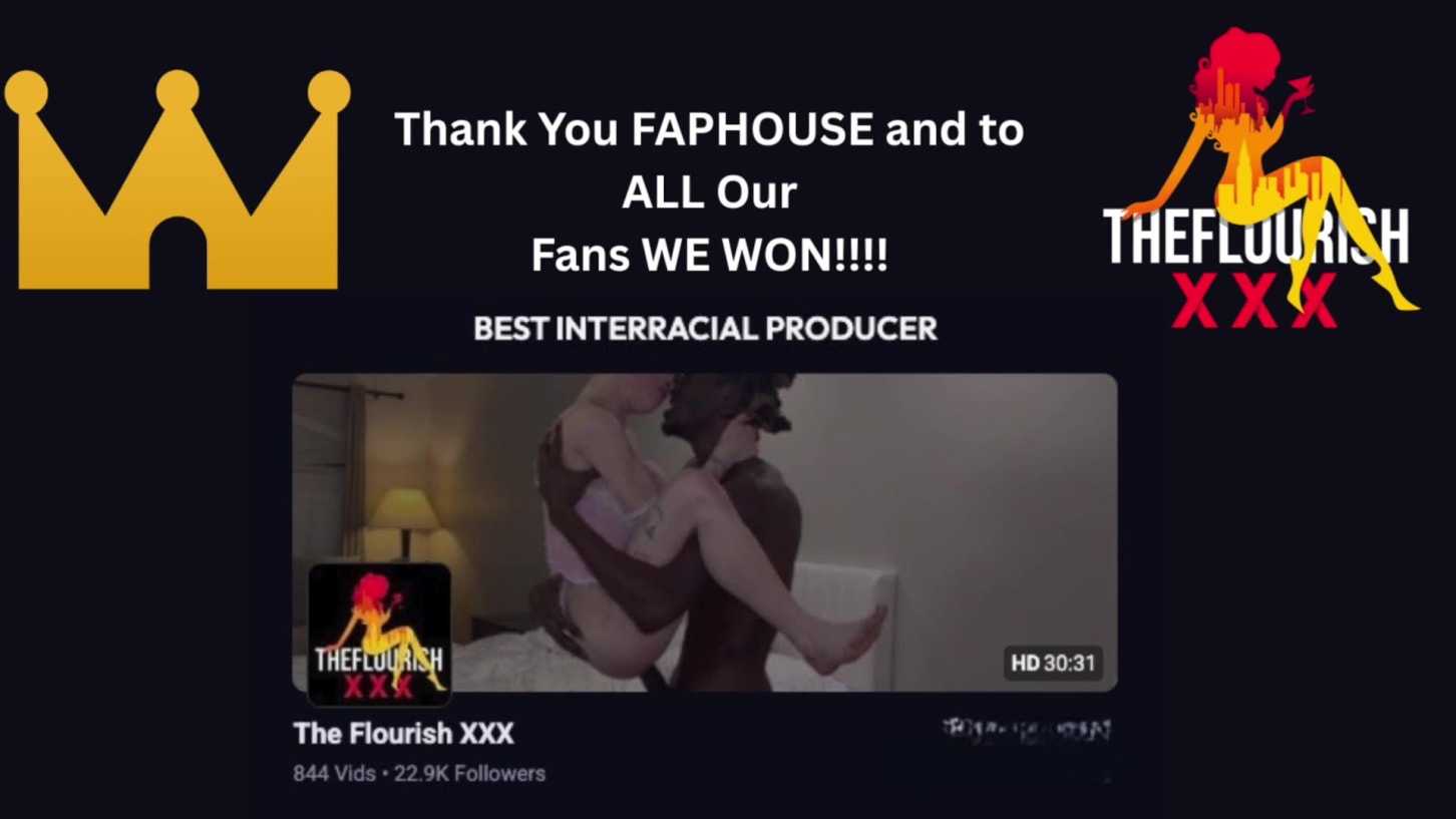 We Won Best Interracial Producer Faphouse Awards 2025
