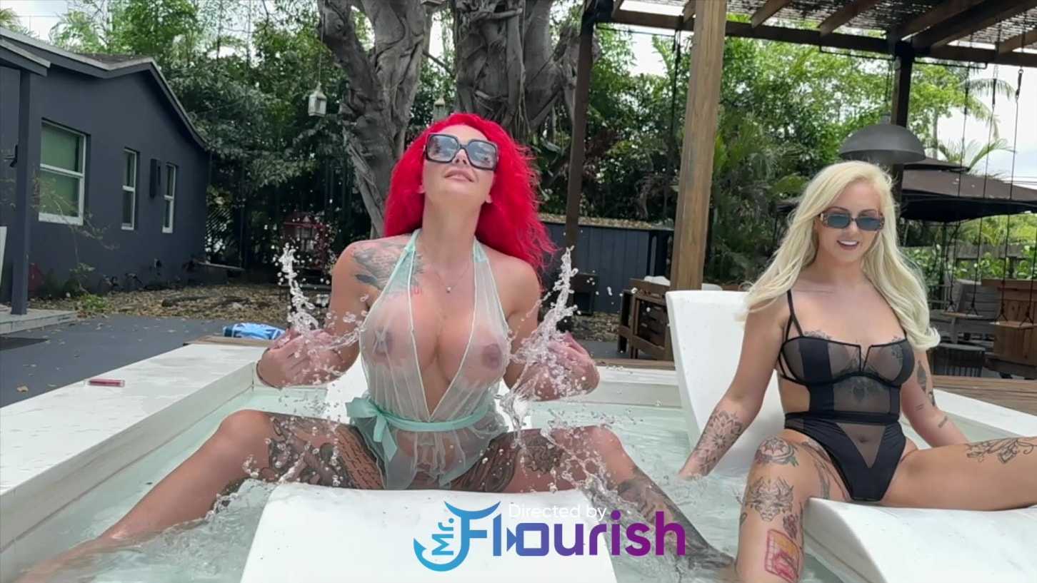 Mr Flourish Media Session Bts With Roxi And Gigi