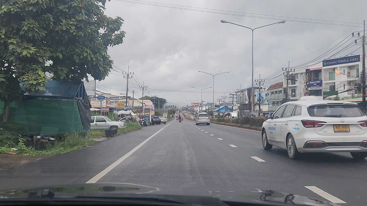 Rainy In Phuket Went For Drive