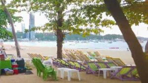 Pattaya Christmas Eve At Beach