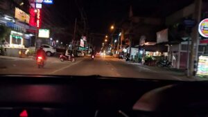 Driving Date Home Last Night