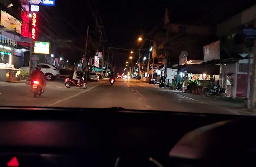 Driving Date Home Last Night