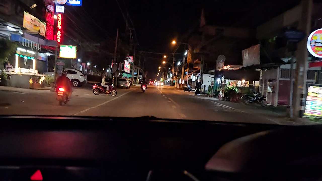 Driving Date Home Last Night