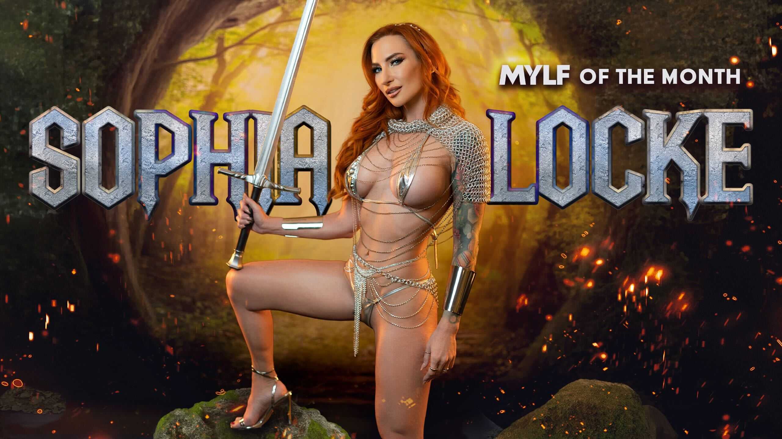 January Spotlight Busty Maiden Sophia Locke Is Ready For Battle