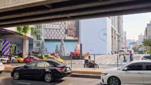 Bangkok Christmas Trees Still Up