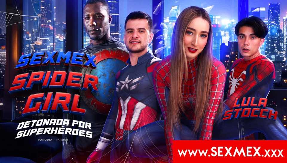 Spider Girl Banged By Superheroes Lula