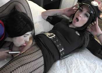 Firefighter Cummings Is Fucking Officer Blayze