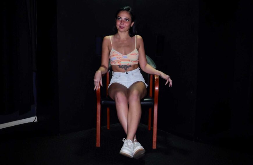 Mira Luv's First Gloryhole Interview