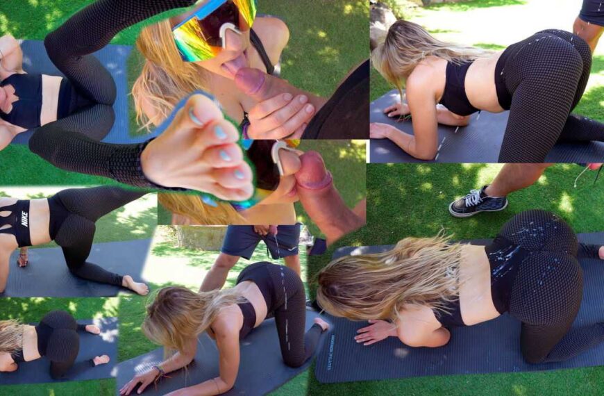 Like My Ass In Yoga Pants Cum All Over It!