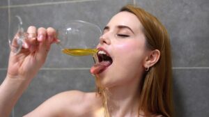 Yellow Juice In My Mouth! Golden Shower!