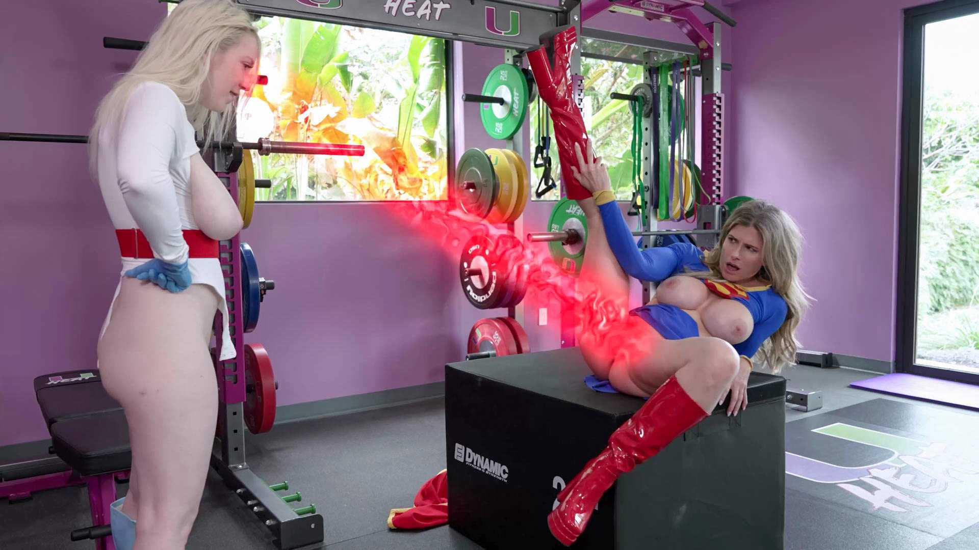 Gigi Sweets And Cory Chase Super Sex Battle A Super Hero Parody Part 1