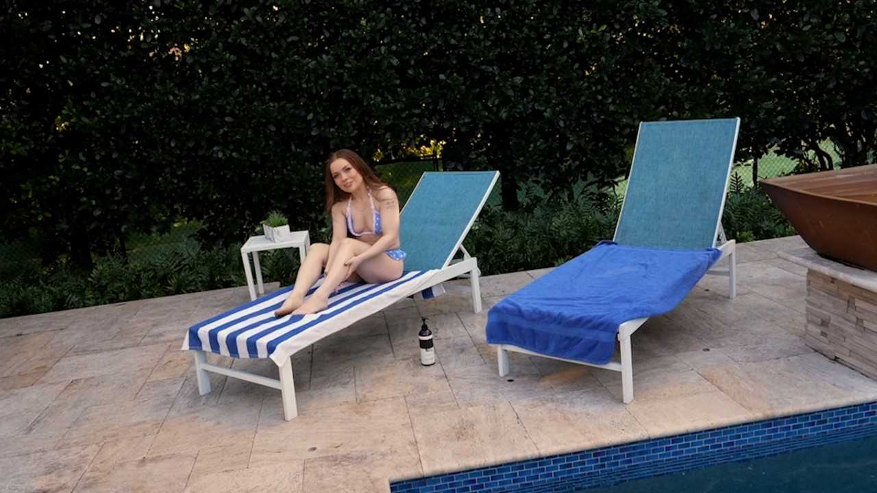Haley Spades Seduces The Pool Guy