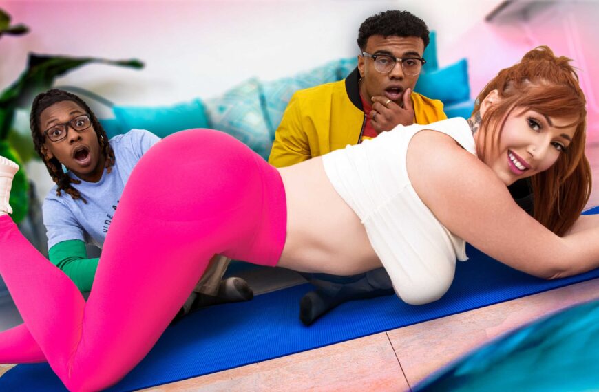 Taking Two Big Black Cocks While My Nerdy Son Isn't Watching…