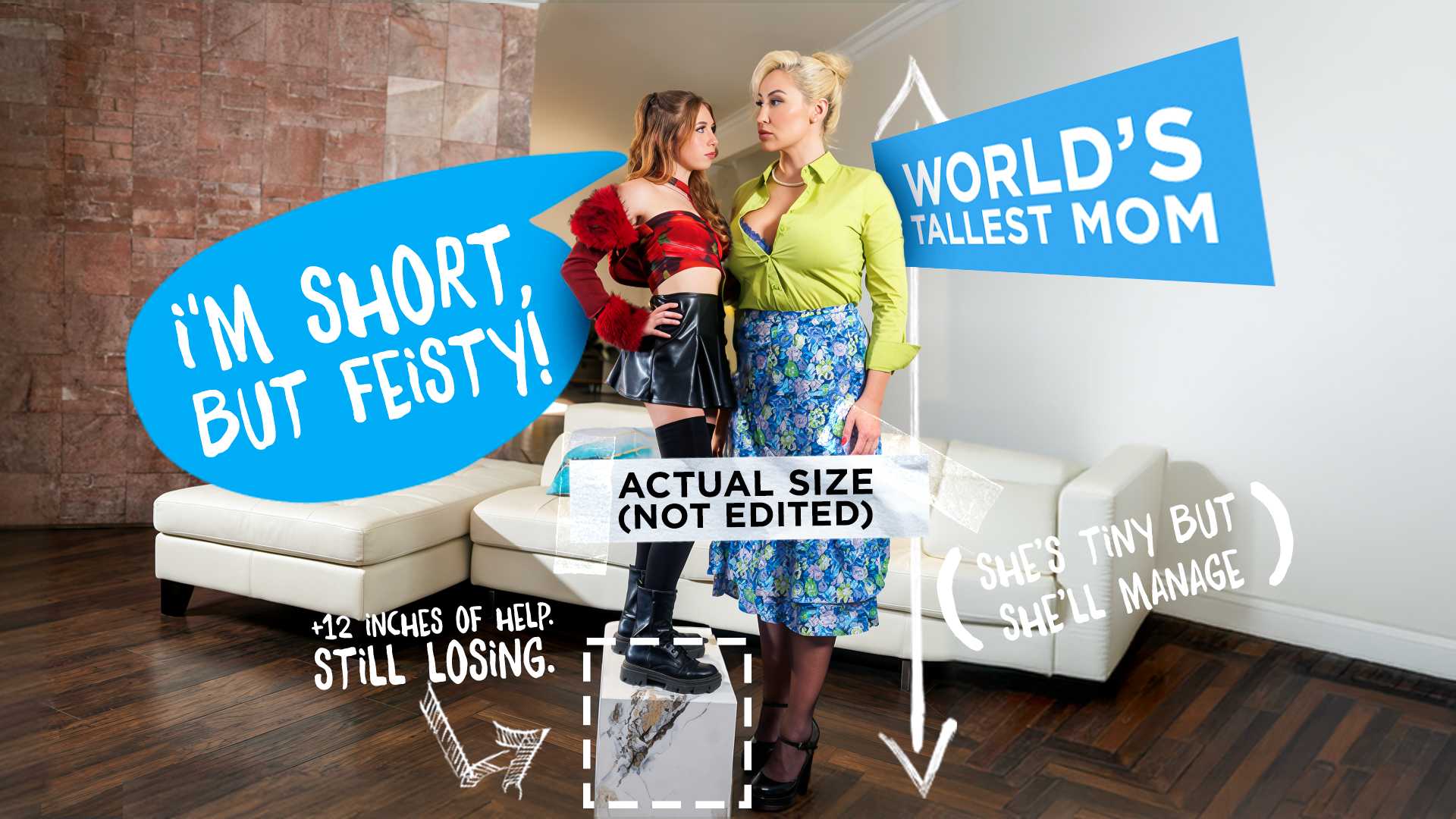 Polar Opposites Pocket Sized Myra Vs Tall Squirting Champ